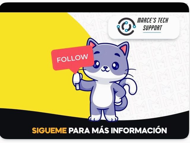 Síguenos en nuestras redes sociales y visita: https://marcestechsupport.com/